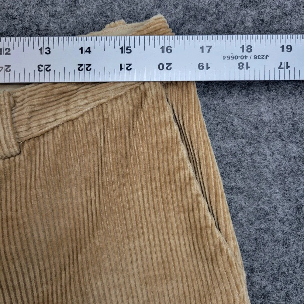 VTG Eddie Bauer Corduroy Pants Womens 12 Brown Grandma Core Retro Y2K Indie